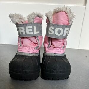 Pink Sorel Snowboots